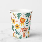 Gobelets En Papier déco d'anniversaire pour enfants (Verso)