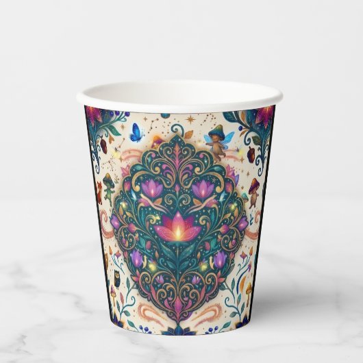 Gobelets En Papier deco scchimeria (Recto)