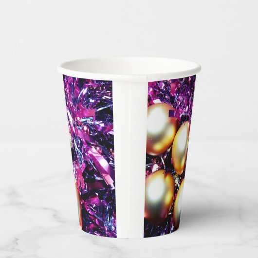 Gobelets En Papier Décor (Droite)