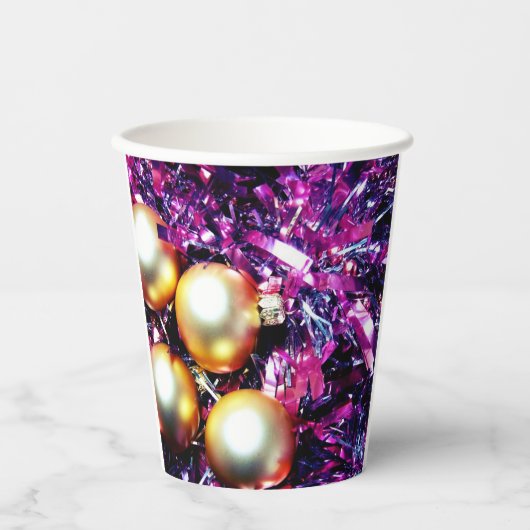 Gobelets En Papier Décor (Recto)