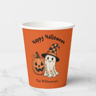 Gobelets En Papier Décoration de fête Halloween 
