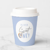 Gobelets En Papier décoration de la fête du 1er anniversaire (Recto)