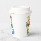 Gobelets En Papier Décoration de Pâques (Gauche)