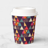 Gobelets En Papier Découpes Triangle Modernes (Droite)