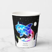 Gobelets En Papier Deepsea Magic Simple Shark Anniversaire (Recto)
