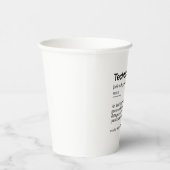Gobelets En Papier Définition de support technique amusante | Bureau (Droite)