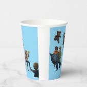 Gobelets En Papier Démasquer la terreur du fabricant de jouets (Droite)