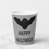 Gobelets En Papier Déplaisant Halloween Vampire Bat (Verso)