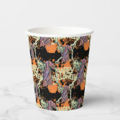 Gobelets En Papier Déplaisant Zombies Éffrayant Halloween (Recto)