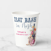 Gobelets En Papier Dernier Bashing de Musique Country à Nash pour l'E (Verso)