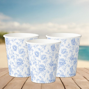 Gobelets En Papier Dernier toast sur la côte Floral Bachelorette