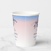 Gobelets En Papier Dernier Toast Sur La Piste Ski EVJF COED EVG (Droite)