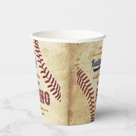 Gobelets En Papier Dernière Chanture Avant La Bague ! Fête des mariée (Droite)