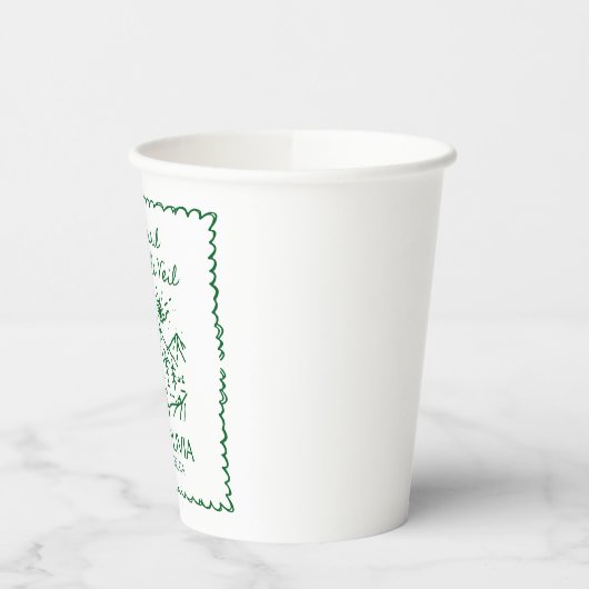 Gobelets En Papier Dernière randonnée avant la fête de Bachelorette d (Gauche)