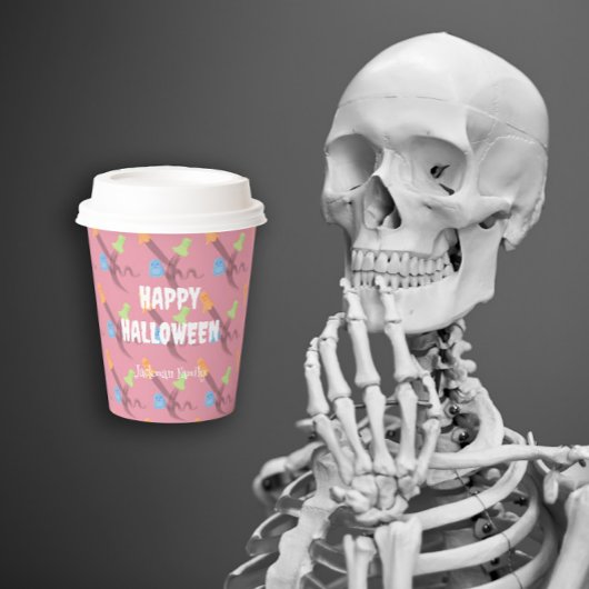 Gobelets En Papier Des fantômes amusants pour un Halloween drôle pers