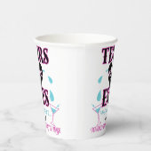 Gobelets En Papier Des larmes à mon Exes-Funny Bridal Bachelorette Pa (Droite)