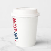 Gobelets En Papier Des Mecs Blancs Pour Harris Election Kamala Harris (Gauche)