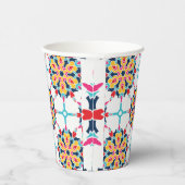 Gobelets En Papier Design coloré Turc transparent (Droite)