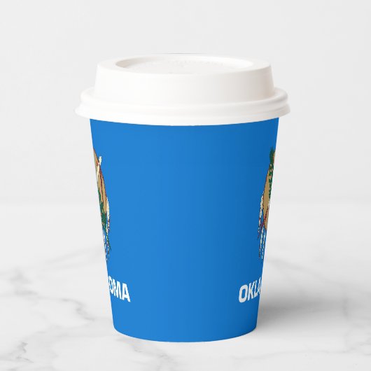 Gobelets En Papier Design de l'Oklahoma State (Gauche)