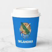 Gobelets En Papier Design de l'Oklahoma State (Recto)