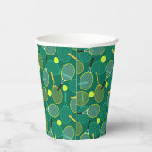 Gobelets En Papier Design de tennis (Droite)