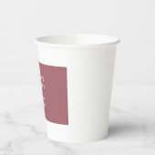 Gobelets En Papier Design épuré élégant professionnel moderne (Gauche)