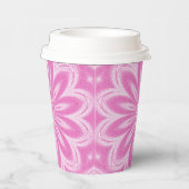 Gobelets En Papier Design Faux Tulle Rose (Droite)