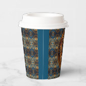 Gobelets En Papier Design moderne égyptien, islamique, arabe et afric (Droite)