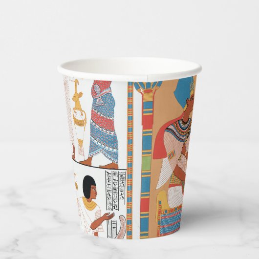 Gobelets En Papier Design royal égyptien (Droite)