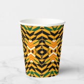 Gobelets En Papier Designer Kente Print Paper Cups (Droite)