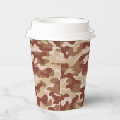 Gobelets En Papier Dessert camouflage tan (Droite)