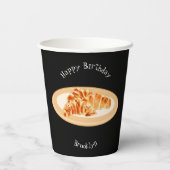 Gobelets En Papier Dessin du Croissant (Verso)