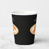 Gobelets En Papier Dessin du Croissant (Gauche)