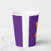 Gobelets En Papier Dessin Moderne Cute Orange Kitten Sur Enfants Viol (Droite)