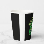 Gobelets En Papier Detroit Michigan Shamrock irlandais Kawaii Rainbo  (Droite)