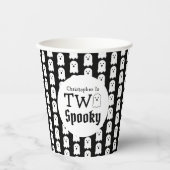 Gobelets En Papier Deux 2ème anniversaire Éffrayant (Recto)