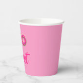 Gobelets En Papier Deux beignets sucrés 2e anniversaire (Gauche)