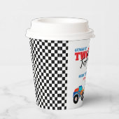 Gobelets En Papier Deux Camion Monster Rapide 2e anniversaire (Droite)