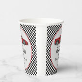 Gobelets En Papier Deux Fast Race Car Boy 2e fête d'anniversaire (Droite)