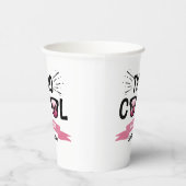 Gobelets En Papier Deux filles Cool 2e anniversaire (Droite)