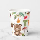 Gobelets En Papier Deux forêts sauvages 2e anniversaire (Recto)