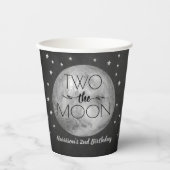 Gobelets En Papier Deux La Lune 2e Anniversaire (Recto)