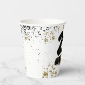 Gobelets En Papier Deux Legs pour quitter l'anniversaire (Droite)