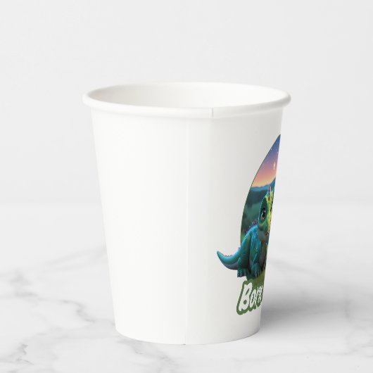 Gobelets En Papier Deux petits dinos (Droite)