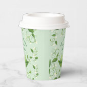 Gobelets En Papier Deux pois dans un Baby shower de pois (Droite)