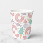 Gobelets En Papier Deux Soirées d'Anniversaire (Verso)