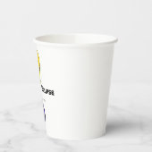 Gobelets En Papier Diagramme Éclipse solaire (Gauche)