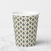 Gobelets En Papier Diamante en vert (Droite)