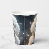 Gobelets En Papier "Diamond Diva : Le canicule glamour en étincelle" (Droite)