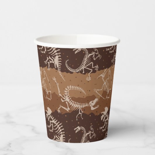 Gobelets En Papier Dig Dino Dig (Gauche)